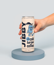 JIBBY COFFEE Cold Brew Coffee w/ CBD (11 oz)