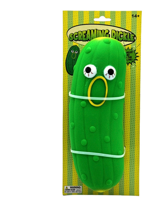 Screaming Pickle Squeak Toy