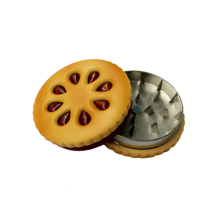 Small Biscuit Cookie Herb Grinder