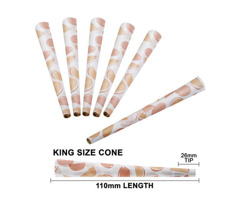 Ornate Ocean Flavored Pre Rolled Cones 50 Pack (Mango)