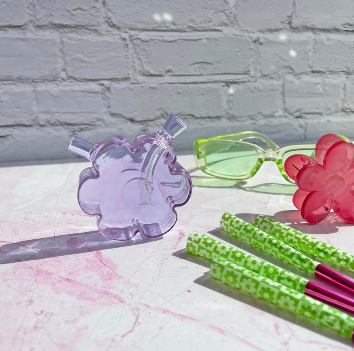Burning Love Dazey Joint Bubbler- Lavender