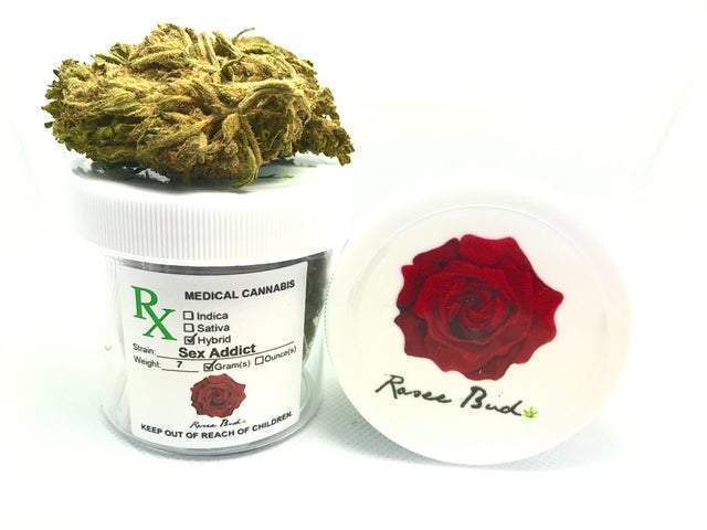 ROSEE BUDS LLC Sex Addict 7g FLOWER JAR