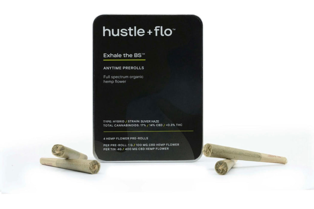 hustle + flow Exhale the BS ™️ (4 pack) Anytime pre roll