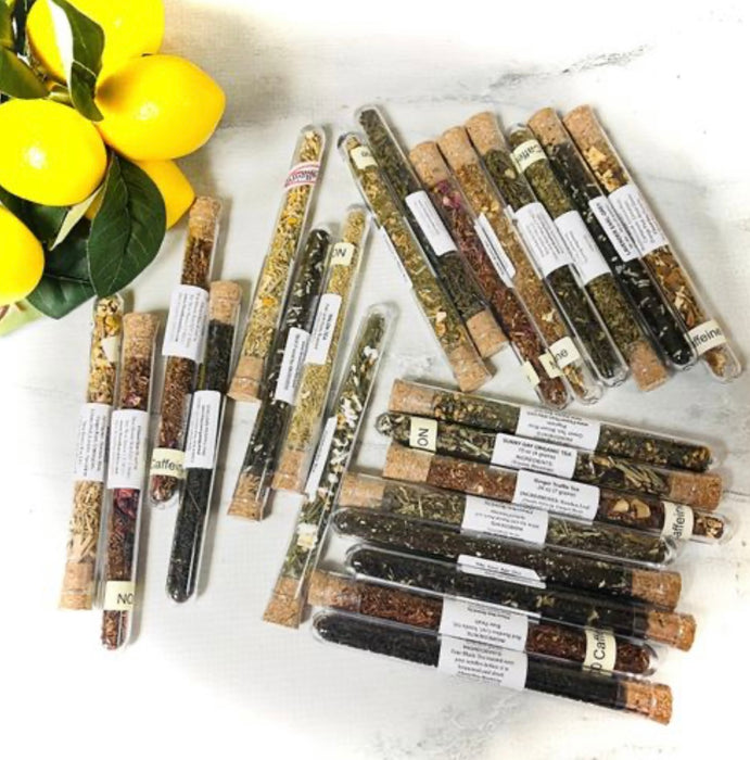 New Line Blending & Roastery CBD Loose Leaf Tea in Test Tube - CHAI BLISS