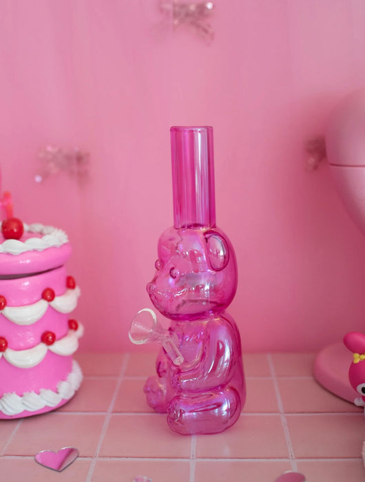 BURNING LOVE Iridescent Gummy Bear Bong