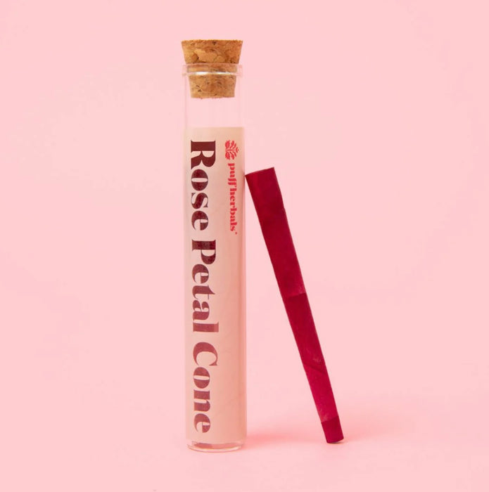 PUFF HERBALS Rose Petal Smoking Cone