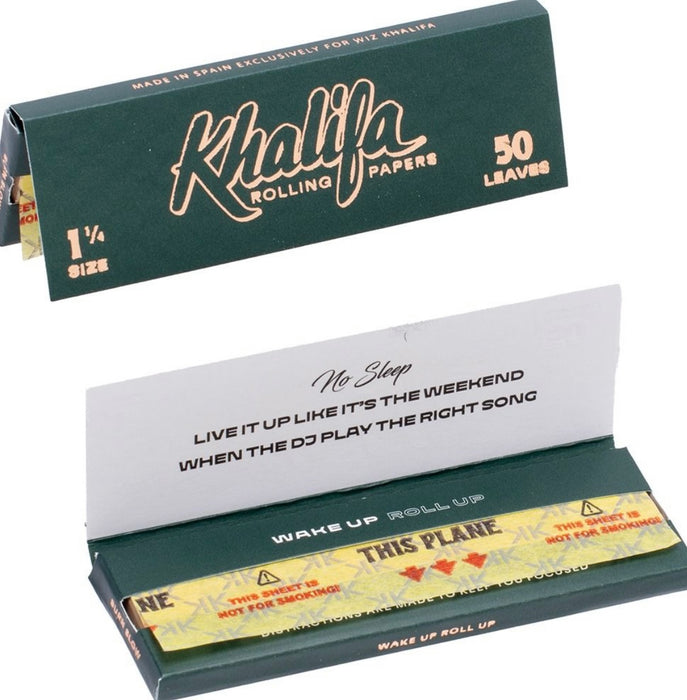 Khalifa Rolling Papers | 1 1/4 | 50pc | 24pk Display