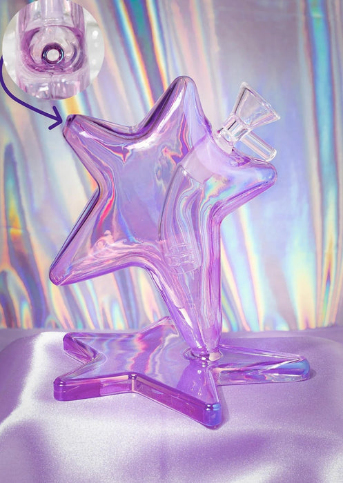 CANNA STYLE PURPLE STAR BUBBLER