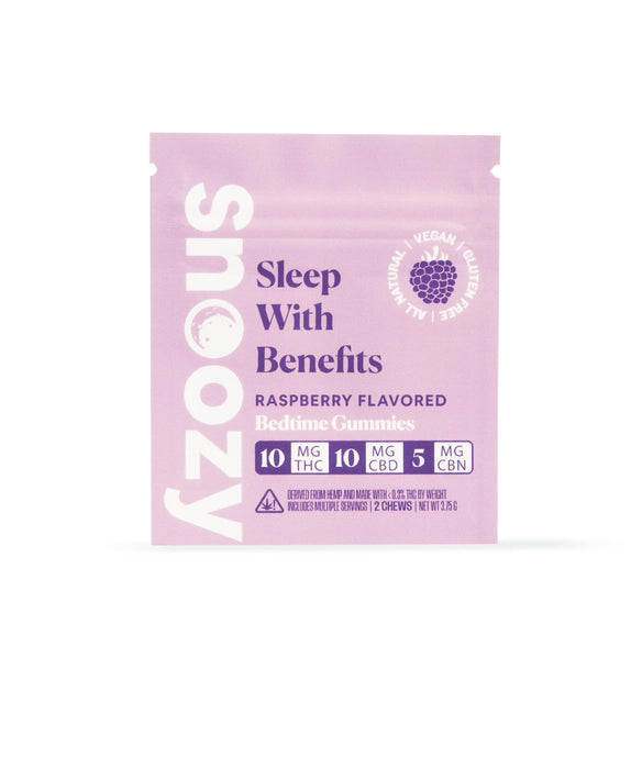 Snoozy DELTA 9 THC GUMMIES FOR SLEEP - 2 pc/ PACK