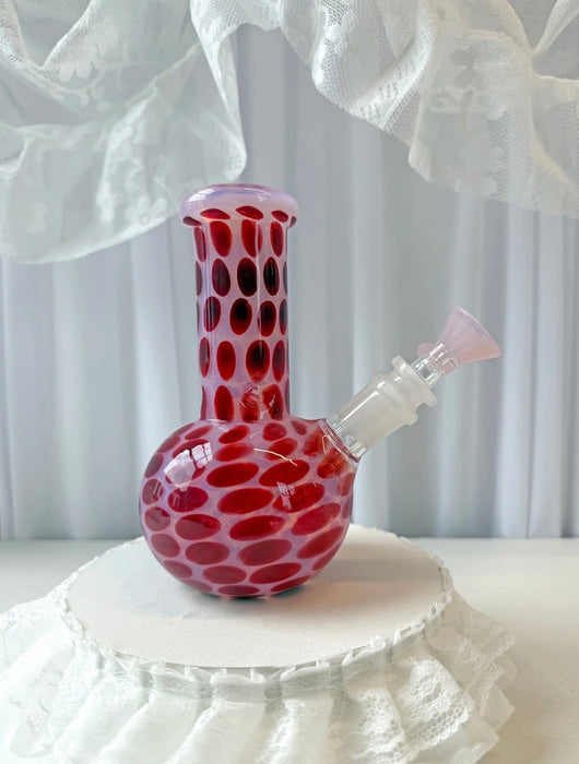 BURNING LOVE DOTTIE MINI BONG | PINK