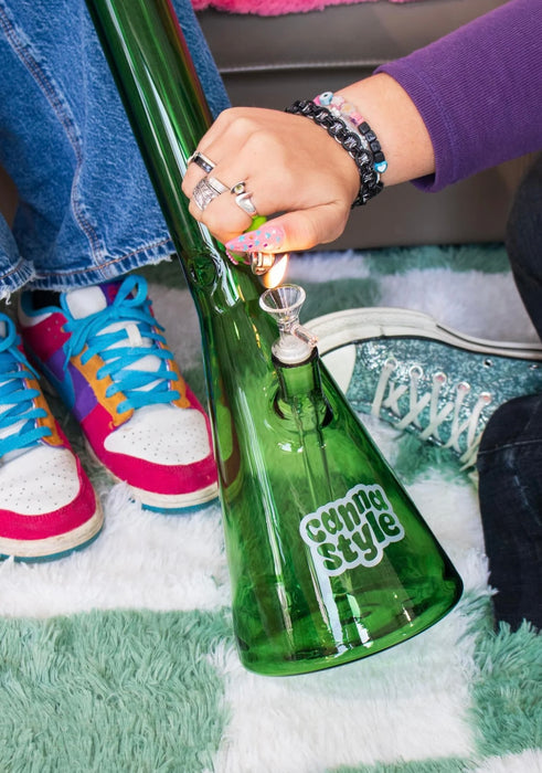 CANNA STYLE GREEN XXL BONG 40" - LIMITED EDITION