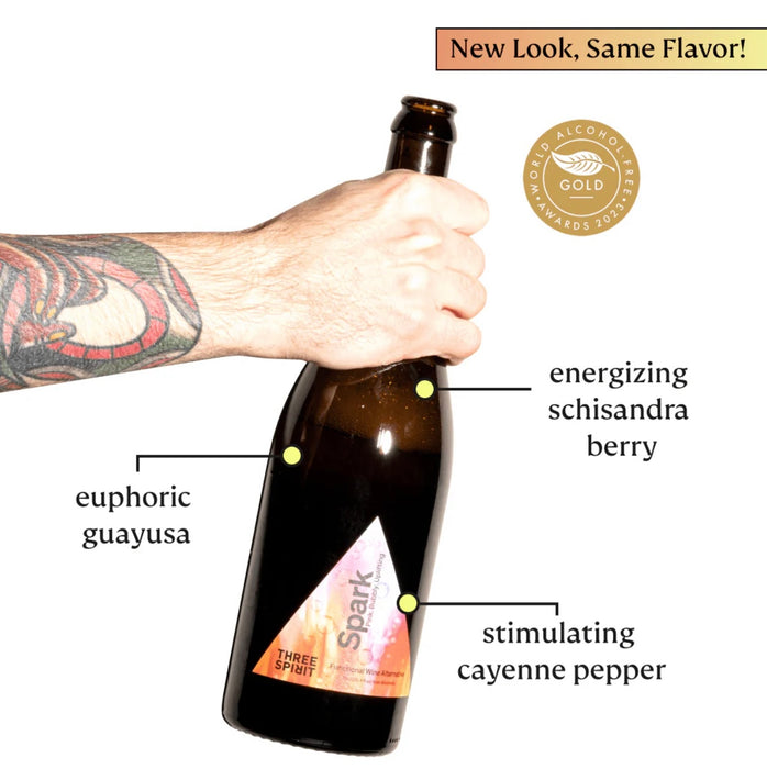 Three Spirit Blurred Vines Spark - Non Alcoholic Wine