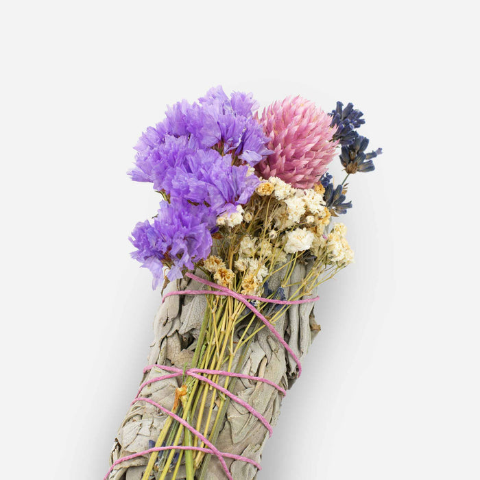 Attune Collective Halcyon Floral Sage Wand